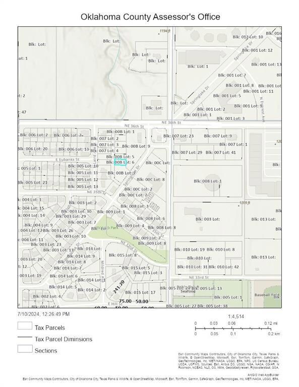 Map location