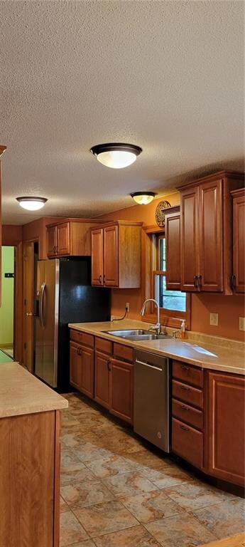 Maple Cabinetry and ceramic flooring.