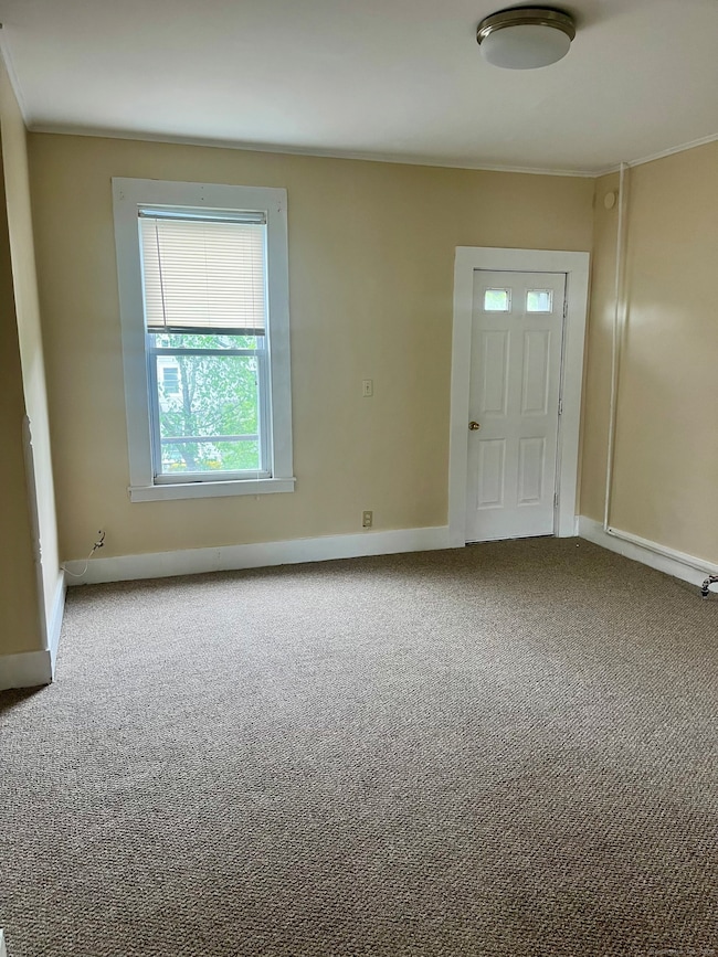 Large living room with second egress door straight ahead!