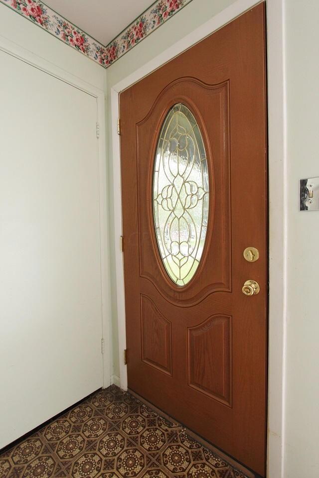 View of the Beautiful Front Entry Door