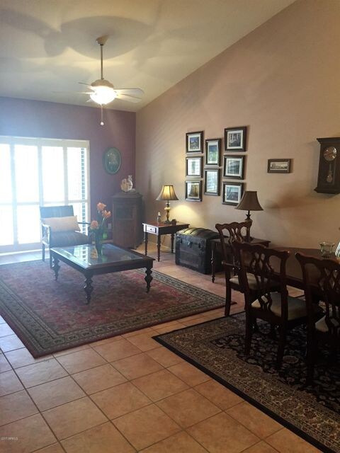 Formal living and dining room area