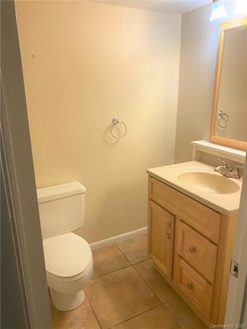 1/2 bath on main level
