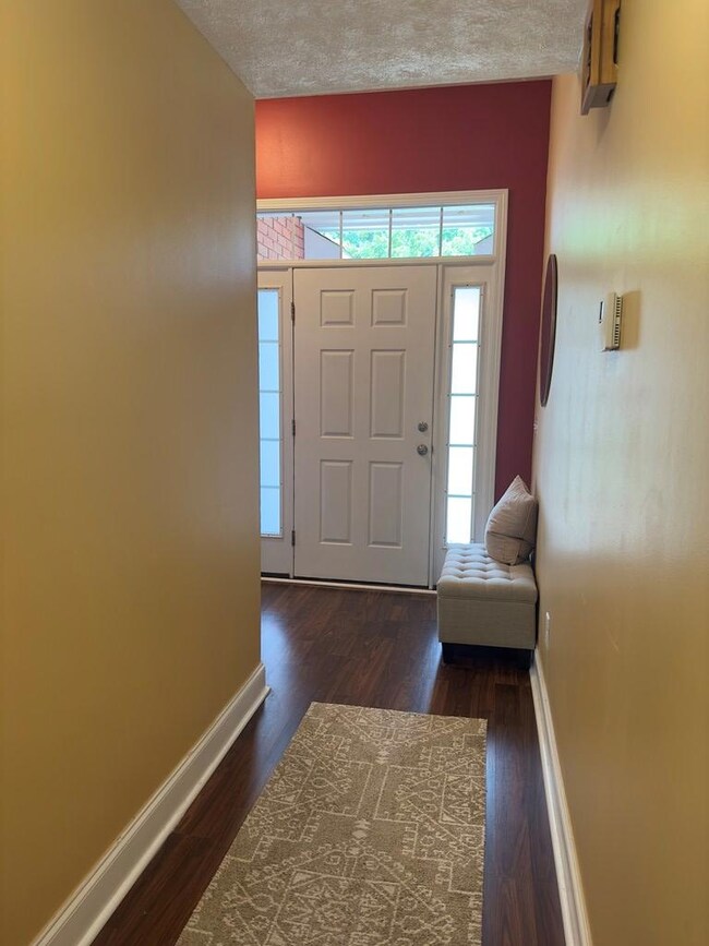 Bright entry foyer