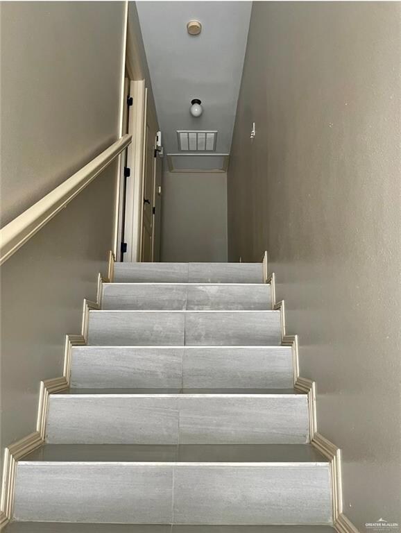 View of stairs