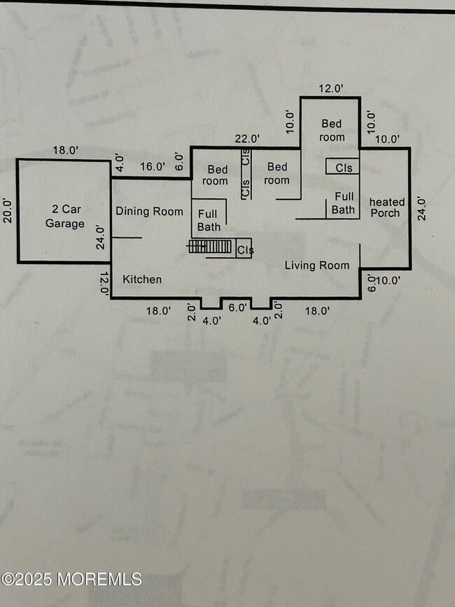 3 bedroom floor plan