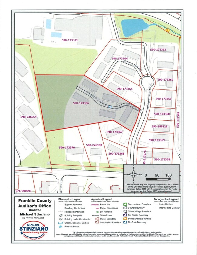 Auditor's Plat Parcel # 590-173366-00