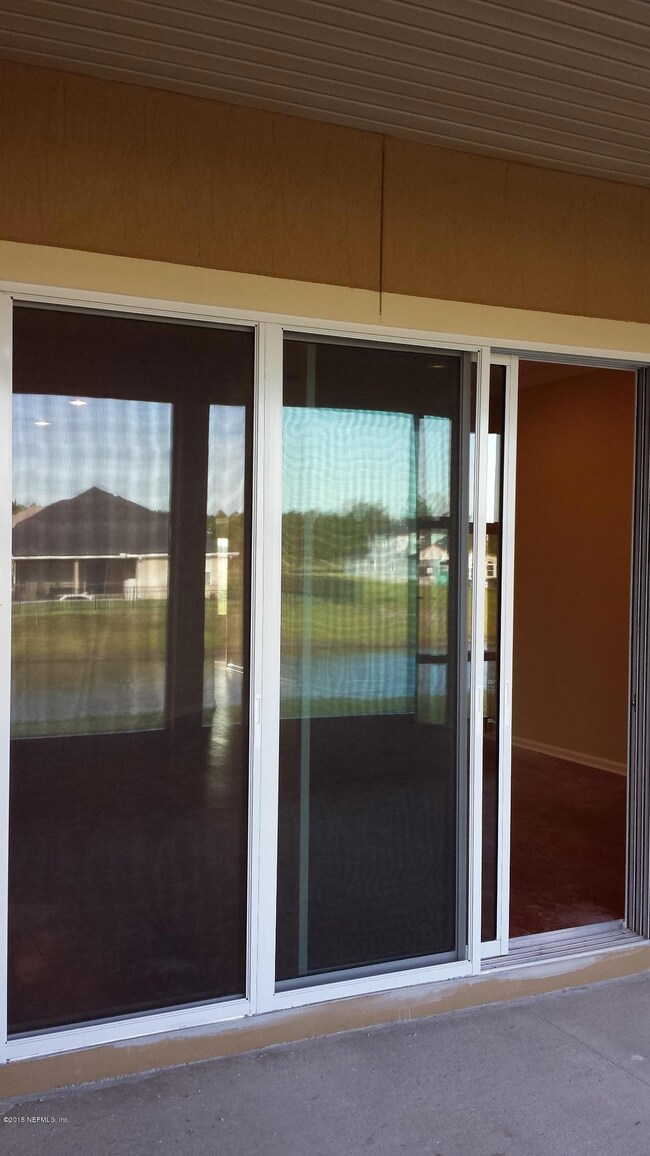 sliding glass door sample