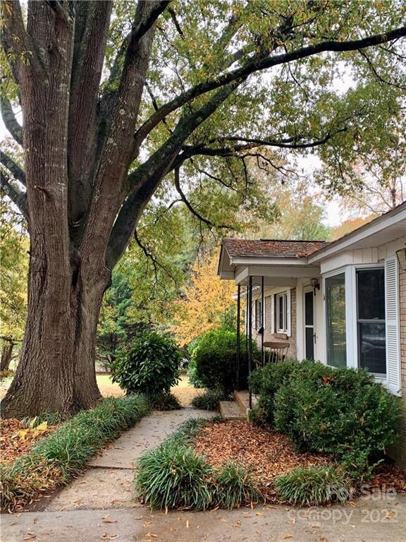 Walkway to front door