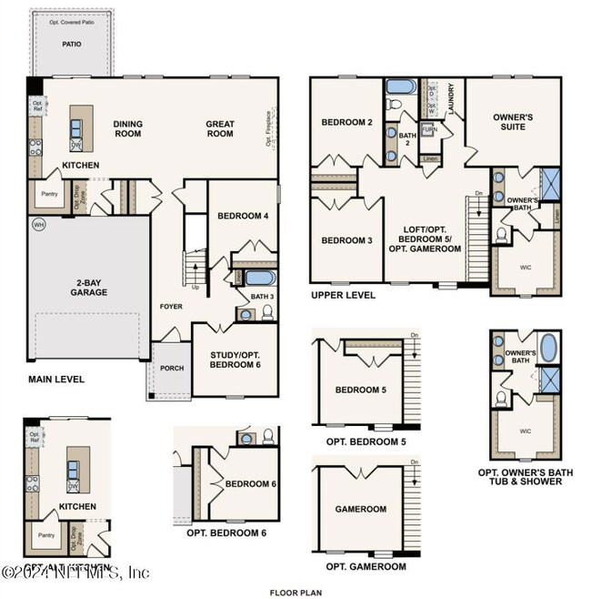 Cumberland Floor Plan MLS Homesite