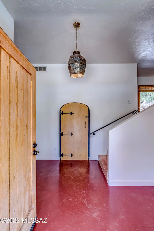 Main entry and understair storge