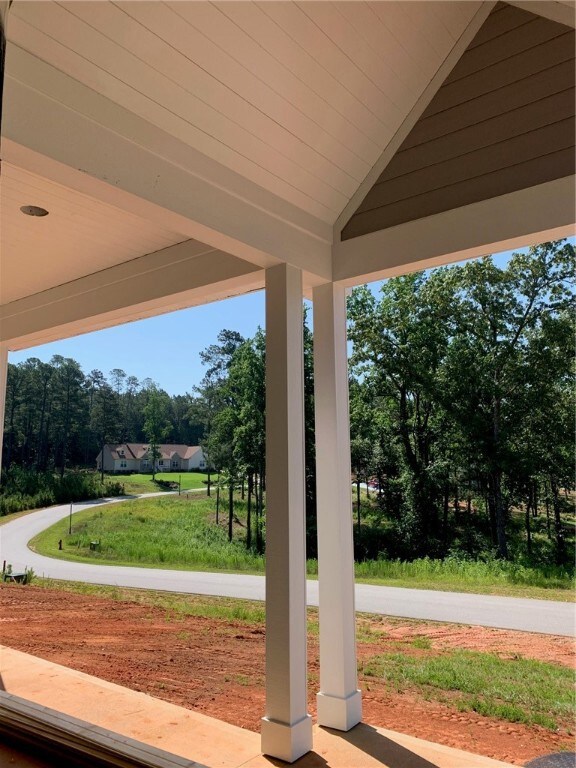 view from front porch