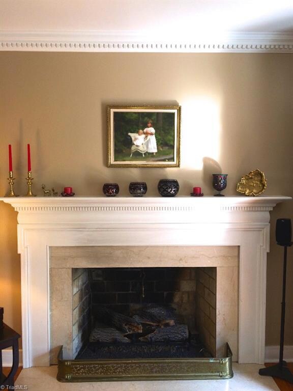 Living Room Fireplace