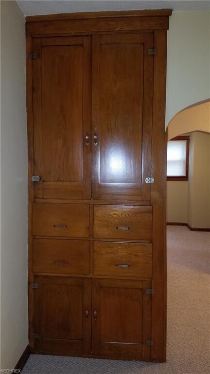 Built in storage
