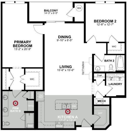 Beazer Homes Gatherings at Twin Creeks Clifton flo