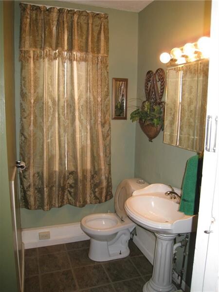 Full bathroom upstairs.  Updated and redesigned.