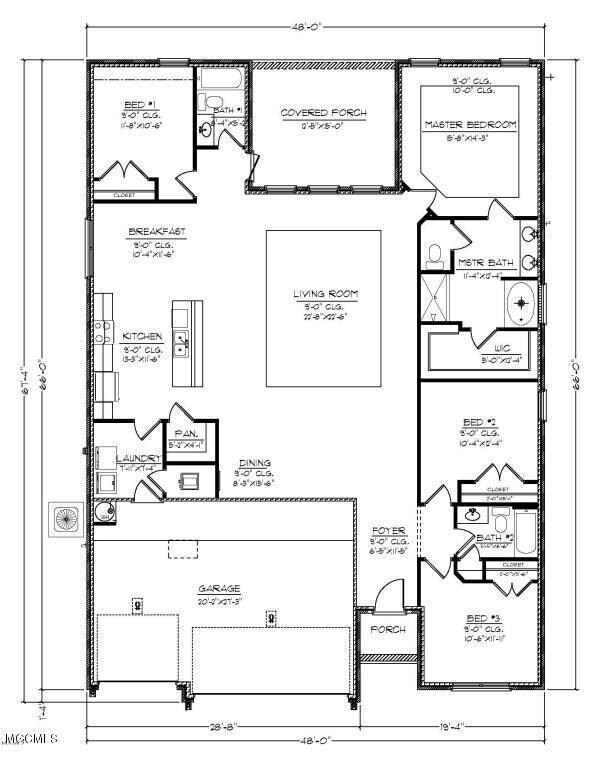 Destin Floorplan