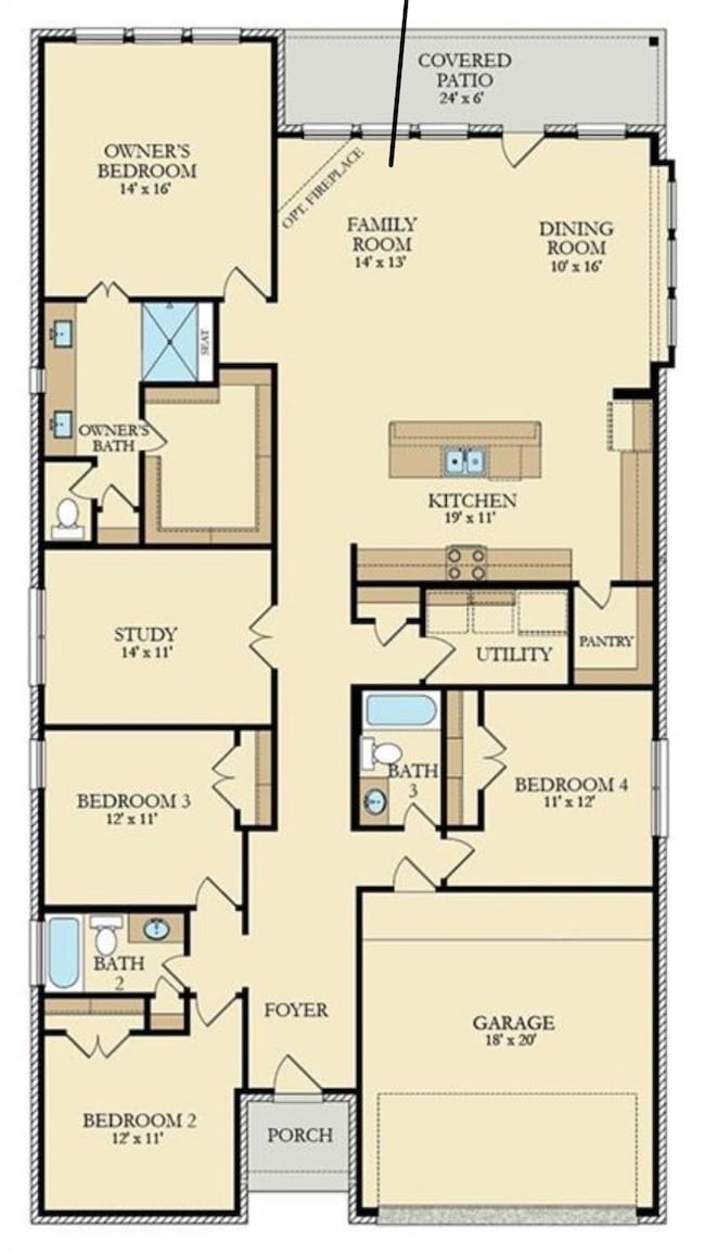 Explore this thoughtfully designed floor plan feat