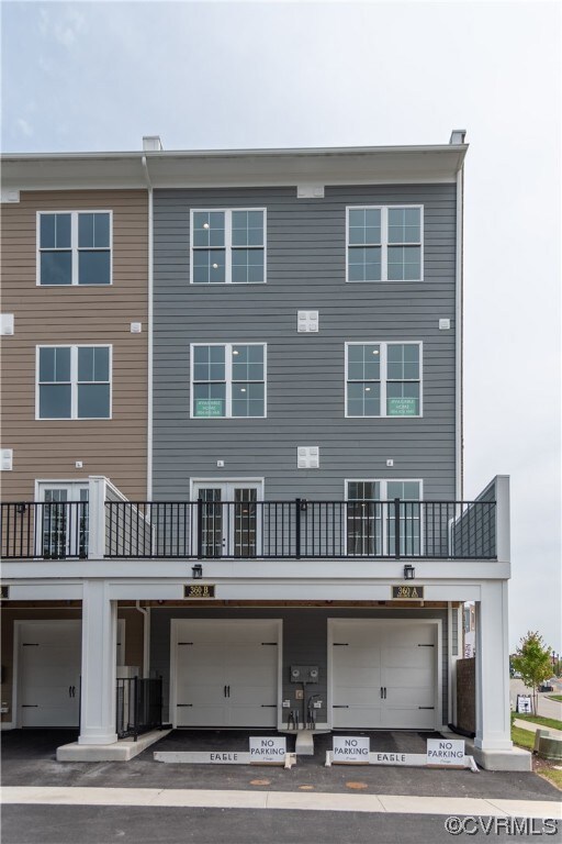 1-Car Garage PLUS covered parking space