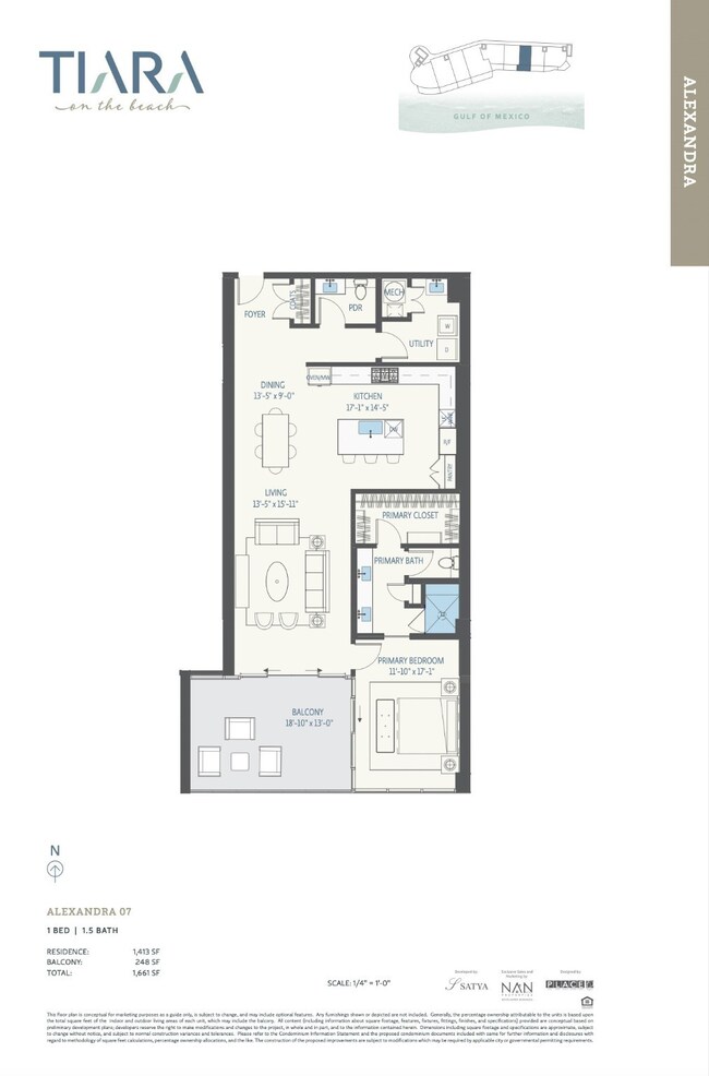 Explore the Alexandra, our 1 bedroom floorplan whe