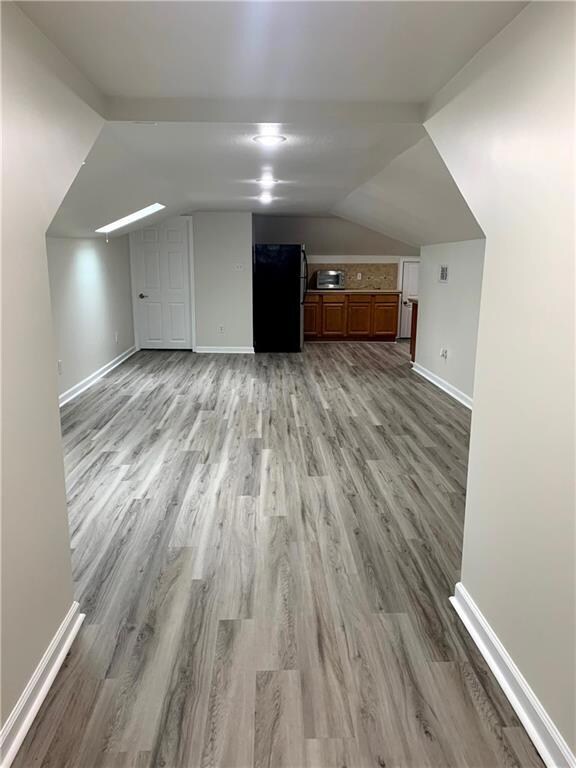 Entrance and living room