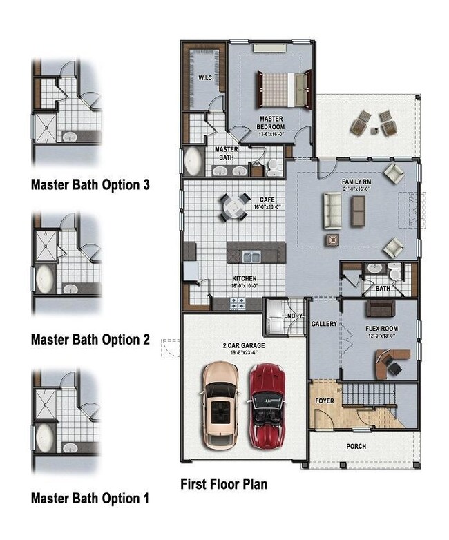 Barnwell floor plan - 1st floor