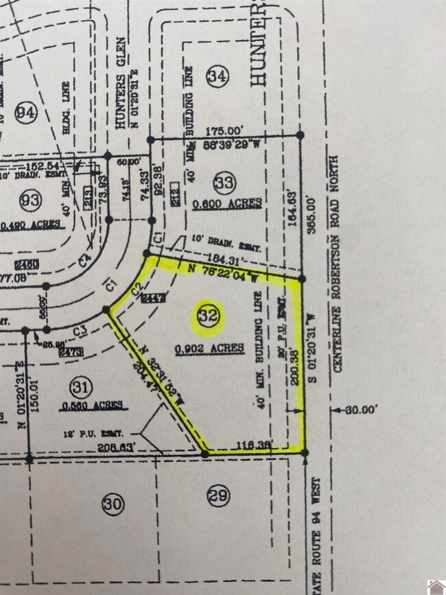 Lot# 32 Hunters Glen unit Hunters Pointe, Murray, KY 42071 - photo 2