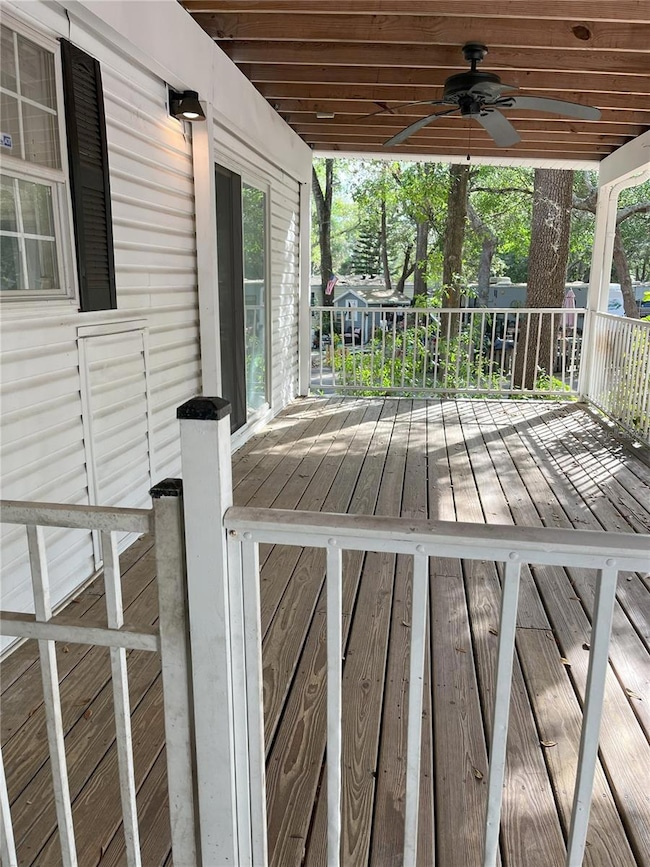 Front Porch - fenced