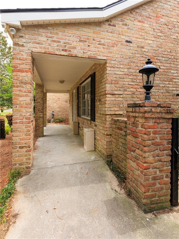 SIDE VIEW OF FRONT
