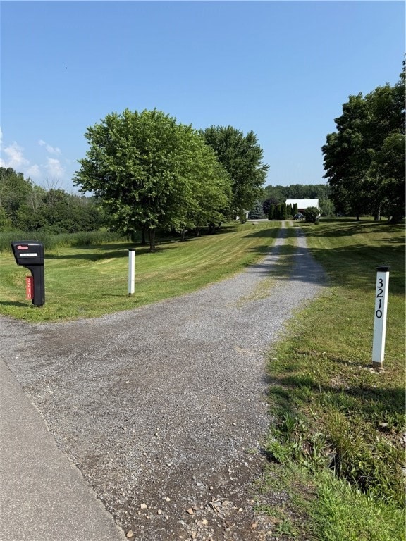 The driveway leading you to 3210 State Route 364.
