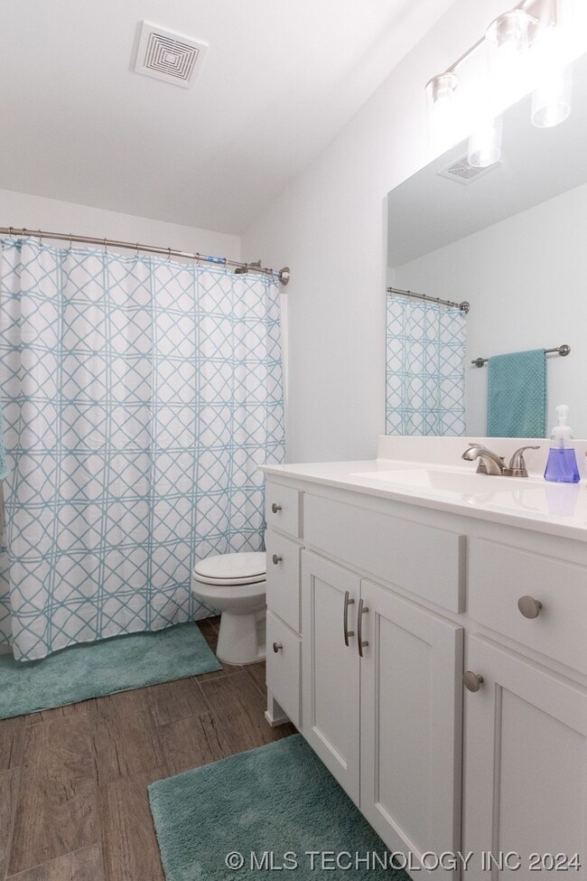 Hall Bath to the left of entry