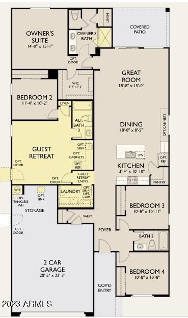 Venture- Lot 155- Floor Plan