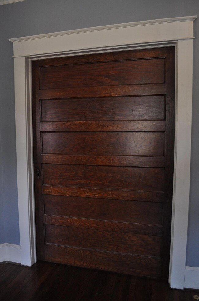 Original Pocket door in living room
