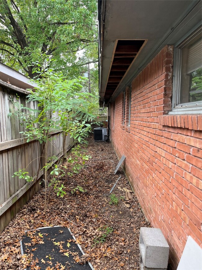 Left side of House