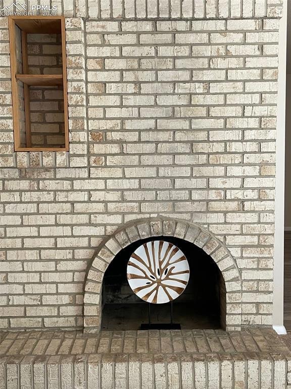 Fireplace in Living Room. See Remarks about the fi