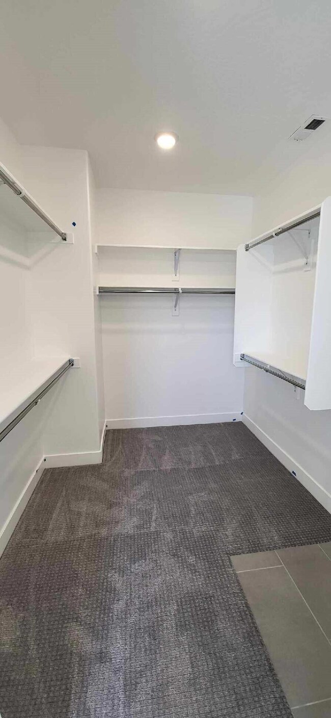 Primary closet