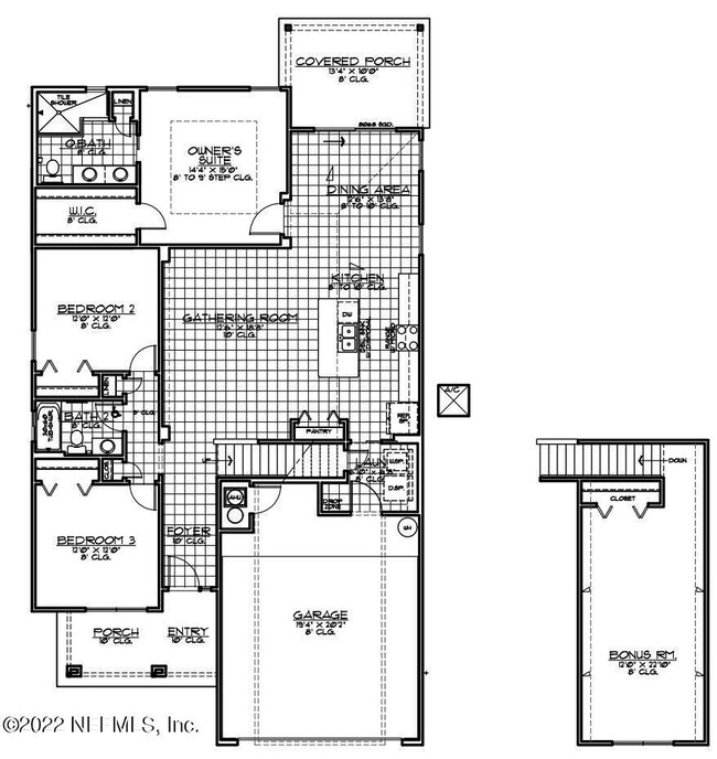 Hillcrest Bonus B Floor Plan