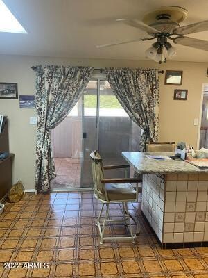 kitchen exterior door