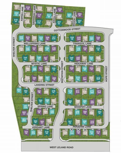 community map - home is Lot 243