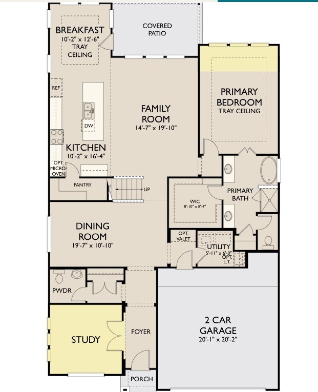The Katy Floor Plan
