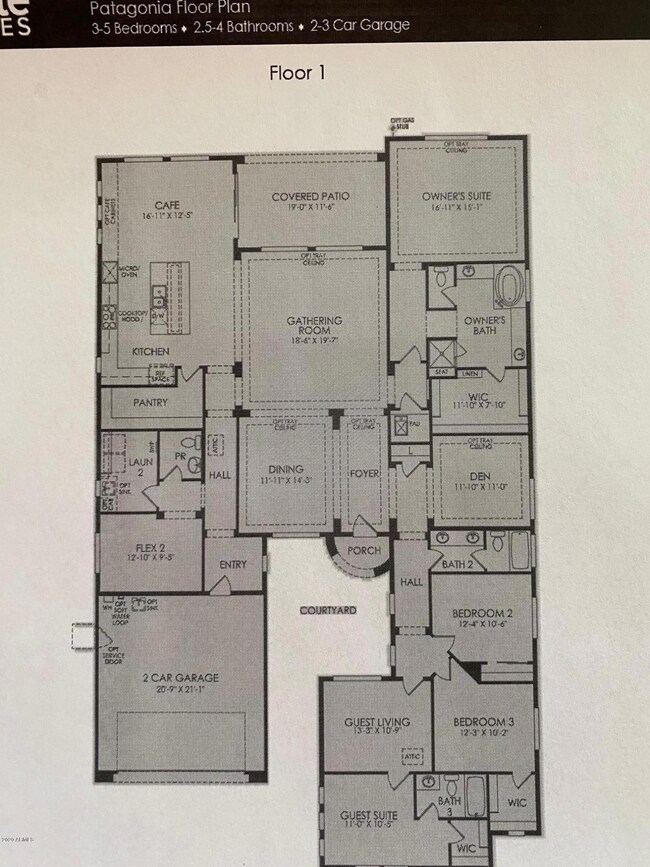 Patagonia Floorplan