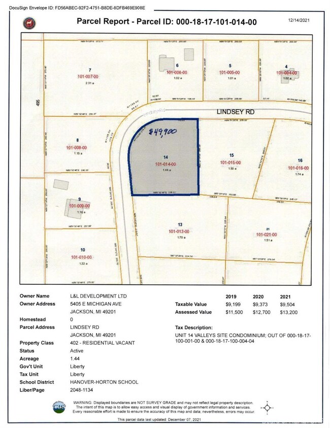 0 Lindsey Unit 14 Rd unit 23282, Jackson, MI 49201 - photo 2