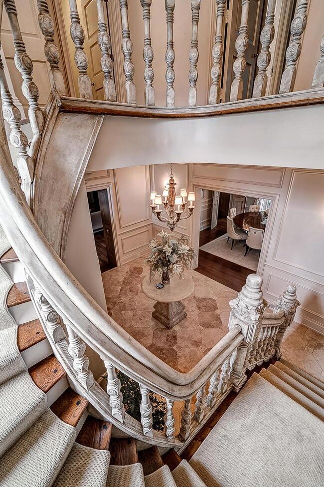 foyer aerial view