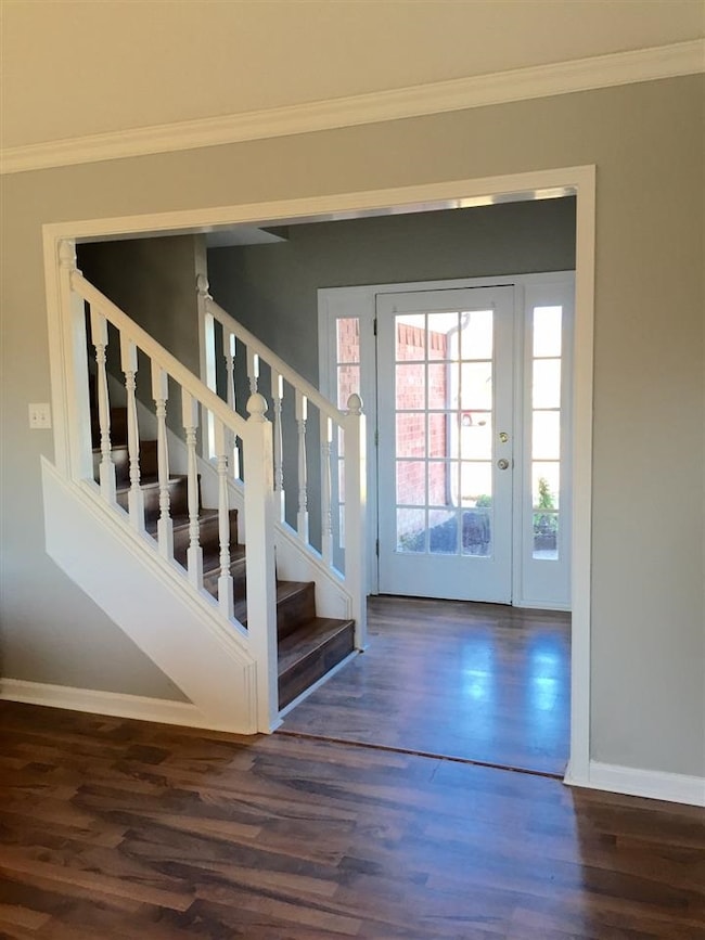 Light and airy foyer