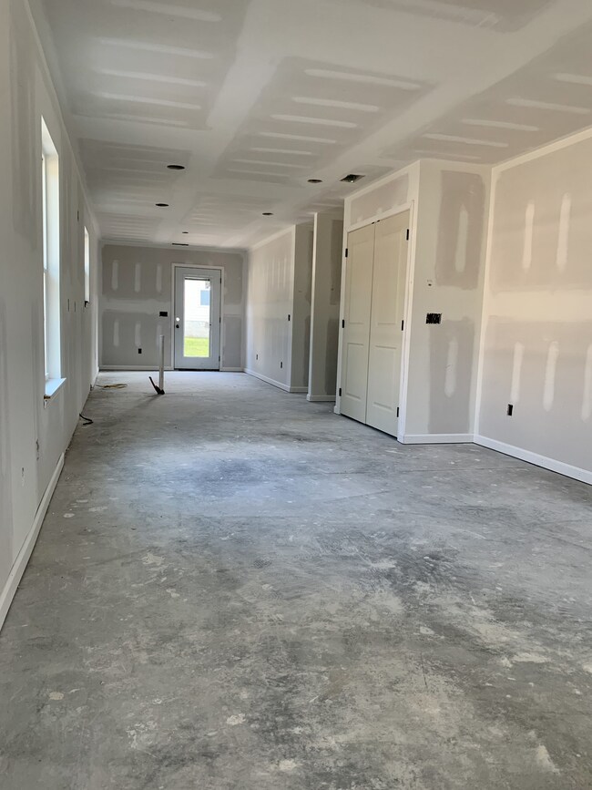 View from front door. Open floor plan!