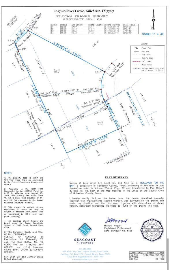 1027, LOT 8 Rollover Cir, Bolivar Peninsula, TX 77617 - photo 2