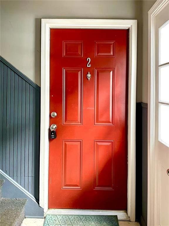 Entrance to property