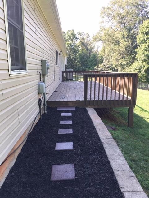 Rear of Home - Deck