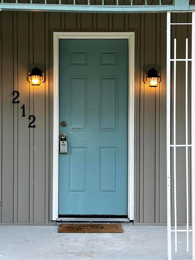 Inviting front door