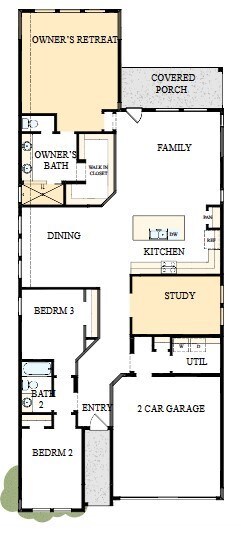 The success of a floor plan is the way you can mov
