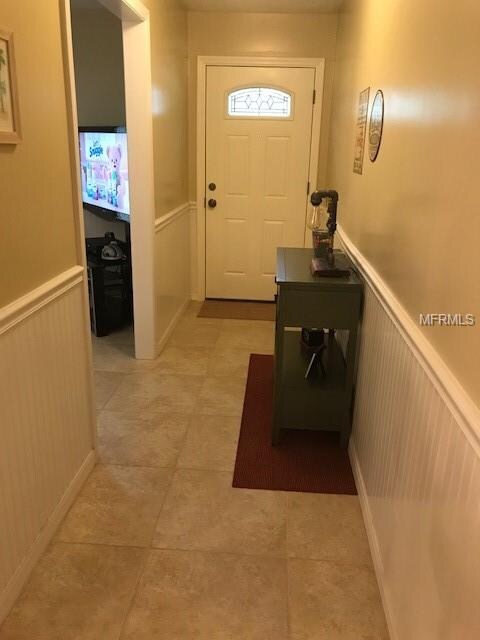 Foyer entrance with new Beveled glass door, 20